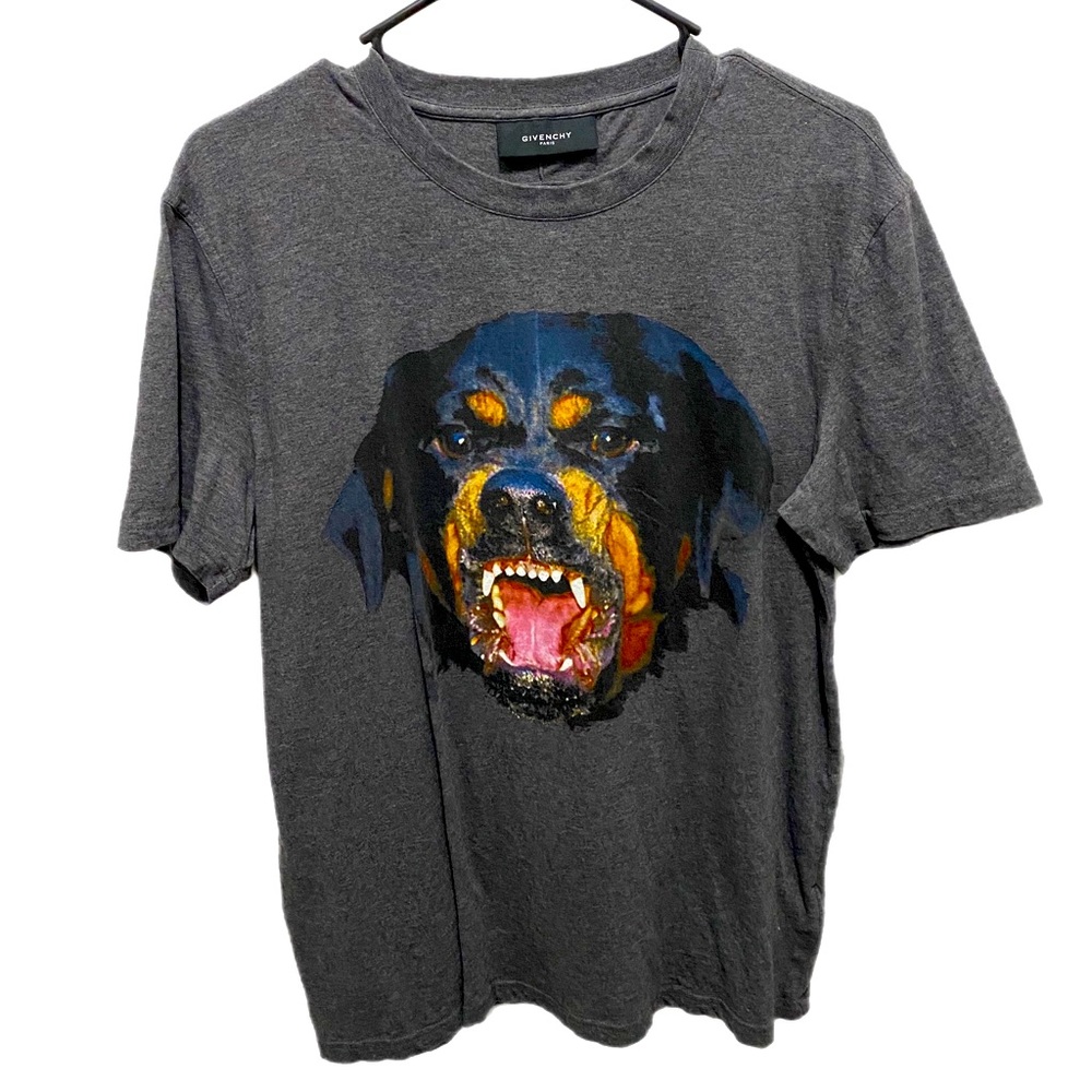 Givenchy Rottweiler Graphic Crewneck T-Shirt